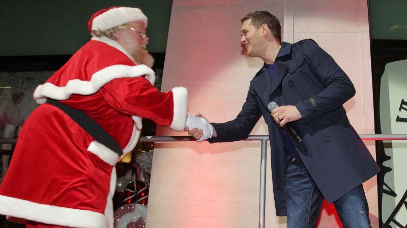 Bublé brings some festive cheer to Dublin