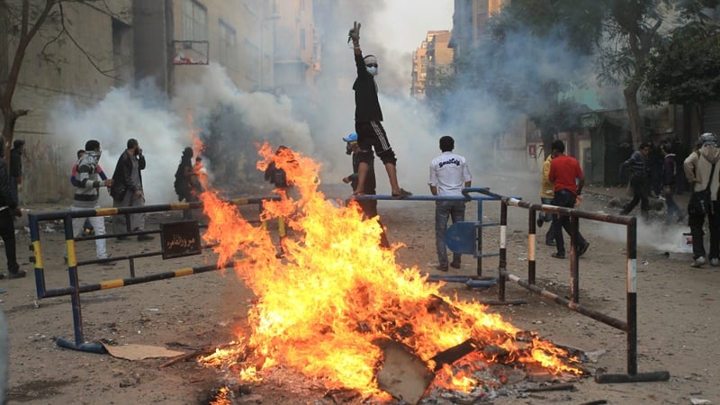 Five days of protests in Tahrir Square