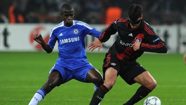 Former Chelsea player Michael Ballack turns away from Ramires