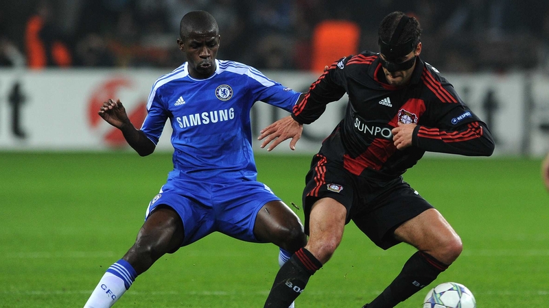 Former Chelsea player Michael Ballack turns away from Ramires