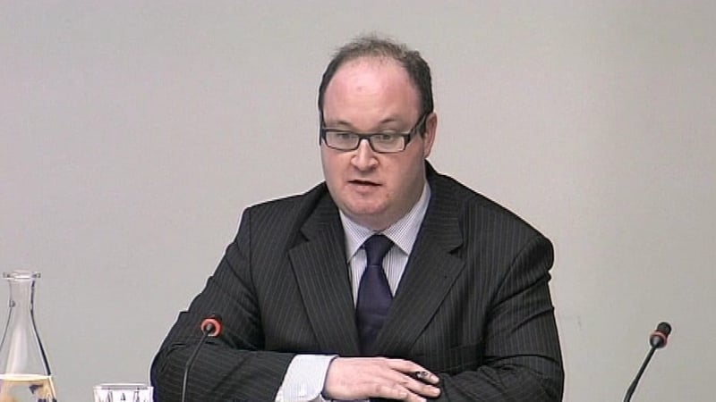 Eoin O'Shea admitted sending an email critical of Kevin Cardiff