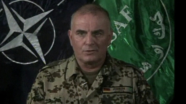 Brigadier General Carsten Jacobson said the 'incident' was under investigation