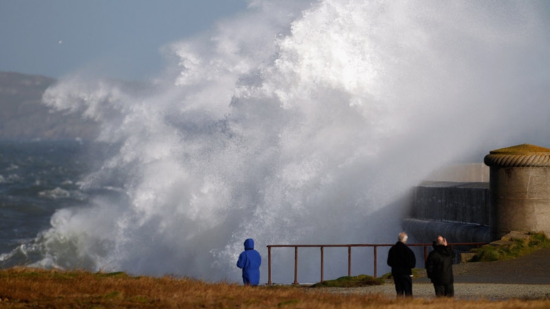 There were gale force winds and high seas when the vessel sank off Holyhead