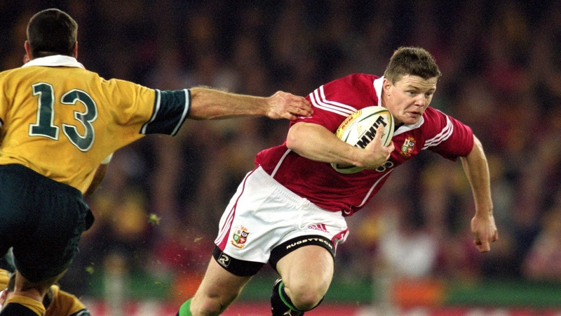 Return to Australia? - Brian O'Driscoll in action in the 2001 tour