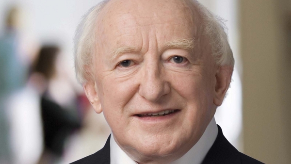 President Michael D Higgins