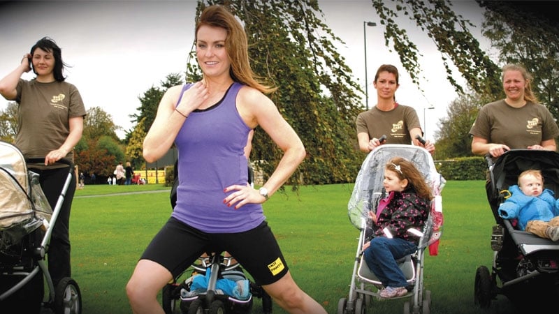 Mairead Farrell in her new programme Hello Baby, Bye Bye Body!