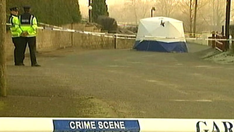 Andrew Burns was shot at a church in Donnyloop in Donegal