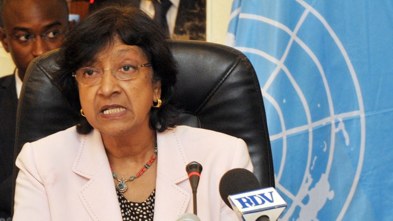 Navi Pillay voiced concern at reports of increased armed attacks by opposition forces