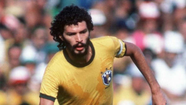 Socrates starred at the 1982 and 1986 World Cups