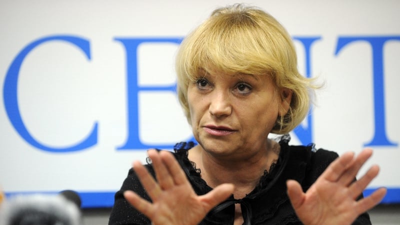 Lilya Shibanova, head of Russian election-monitoring group, Golos