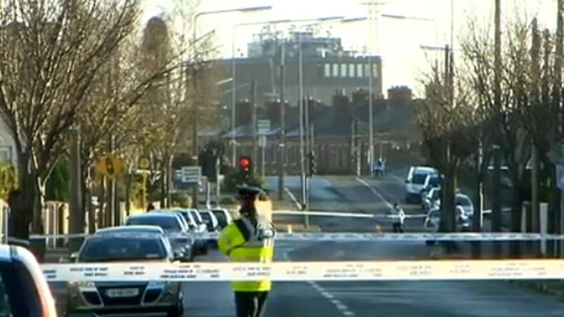 Scene of hit-and-run in Cabra