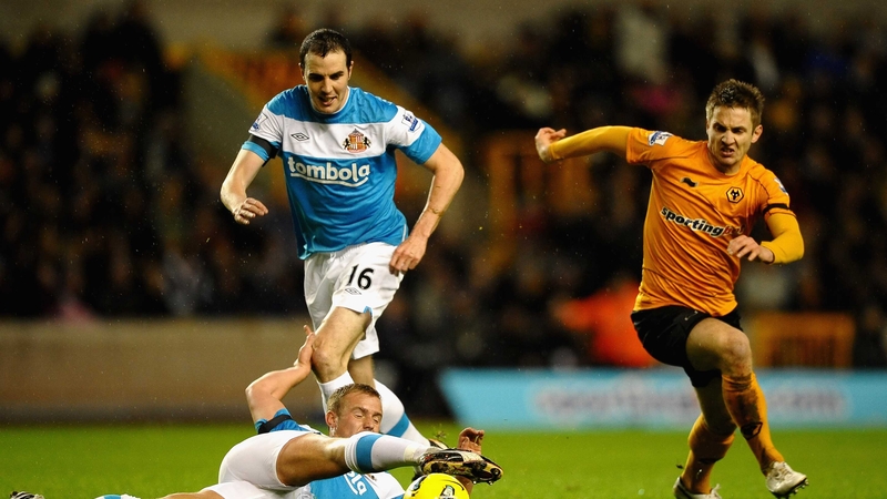 Kevin Doyle has the bragging rights over Ireland team-mate John O'Shea after Wolves' 2-1 win