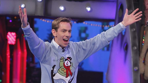Ryan Tubridy - "If you see me driving along, or indeed walking along, and I'm either humming, singing, whistling, it probably is I'll give away the opening number of the Toy Show this year!"