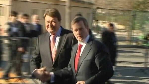 Taoiseach to use reduction in bailout rate as bargaining chip for treaty changes