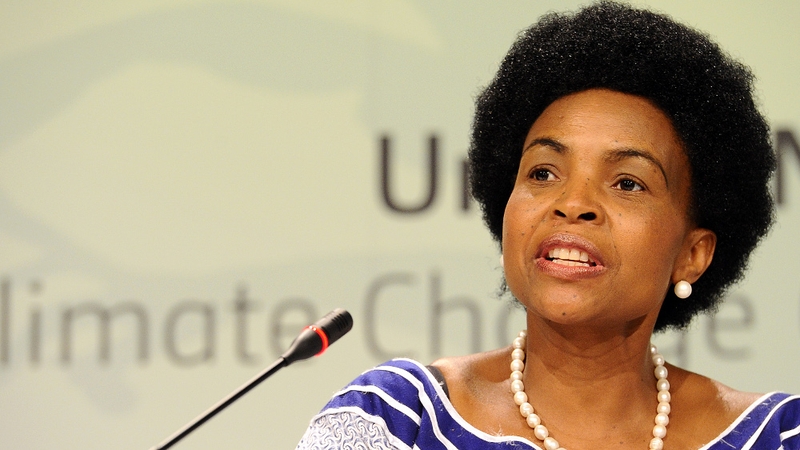 Maite Nkoana-Mashabane said the draft texts represented a 'good outcome'