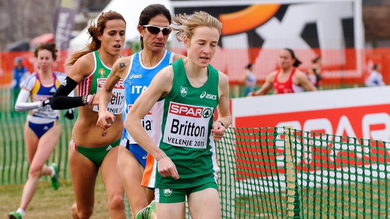 European Cross Country Champion - Fionnuala Britton led her rivals a merry dance in Slovenia