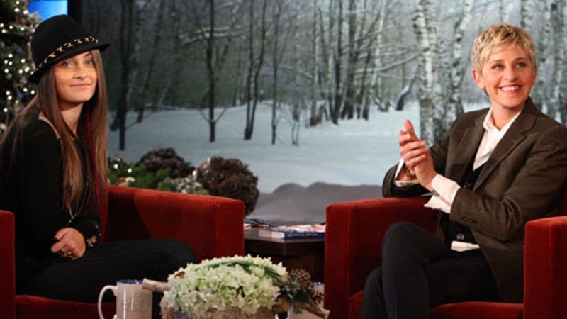Paris Jackson on the Ellen DeGeneres Show