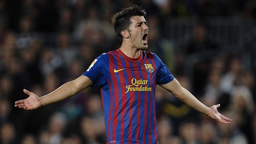 David Villa is set to join Atletico Madrid