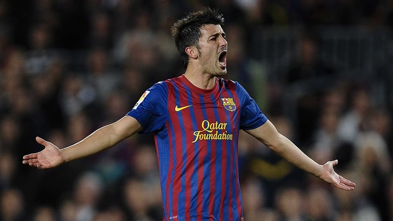 David Villa is set to join Atletico Madrid