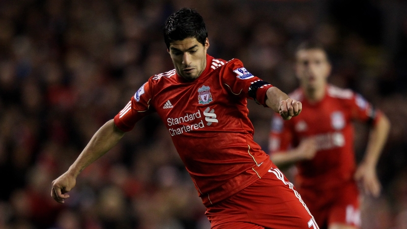 Luis Suarez - Thue Uruguay international may be spending a large chunk of 2012 in the stands watching Liverpool