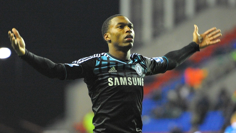 Chelsea's Daniel Strurridge opened the scoring but saw his side concede a late equaliser away to Wigan