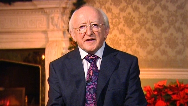 President Higgins said Ireland had a lot to be proud of