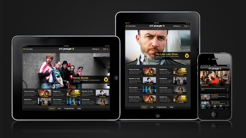 RTÉ Player now available on iPhone and iPad