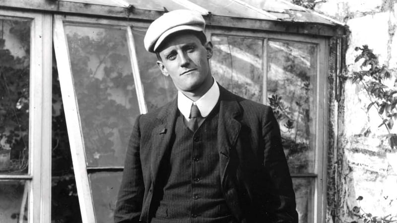 A young James Joyce - long before Bloomsday
