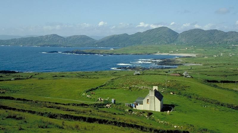 The ruggedly beautiful Beara Peninsula in County Cork