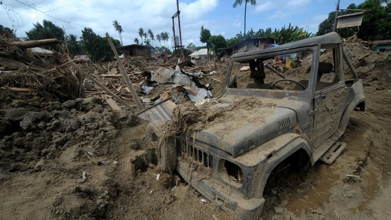 Typhoon Washi has devastated the island of Mindanao