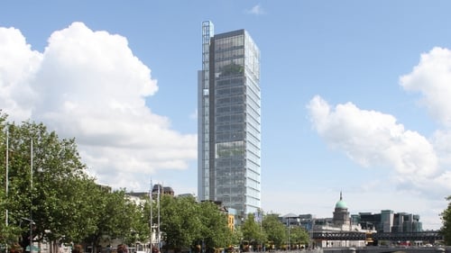 The plans envision a 22-storey building on the site of Liberty Hall in Dublin