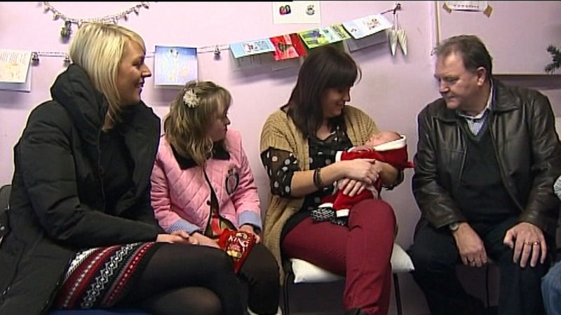 Vita Cortex workers continued their demonstration through Christmas