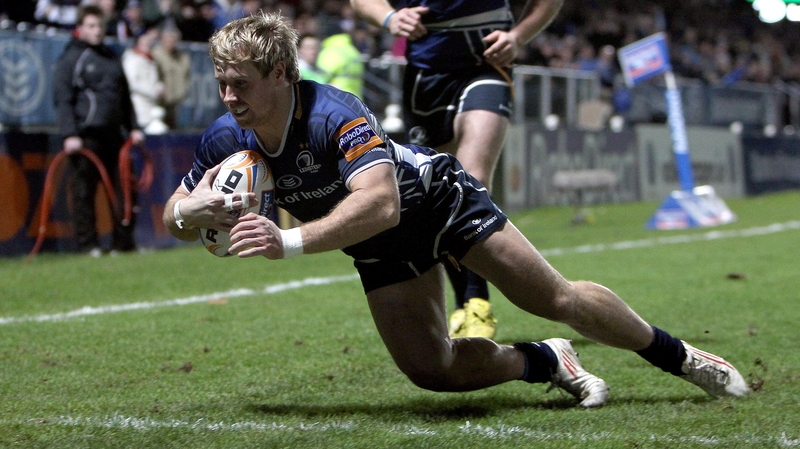 Fionn Carr - The former Connacht star touches down for a first-half Leinster try