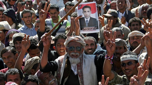 Yemen protesters