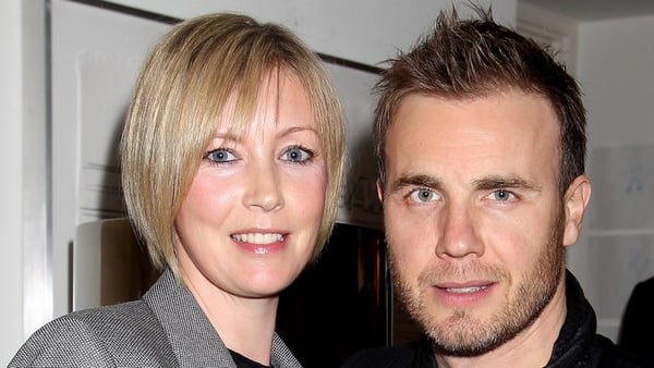 Gary Barlow with his wife, Dawn
