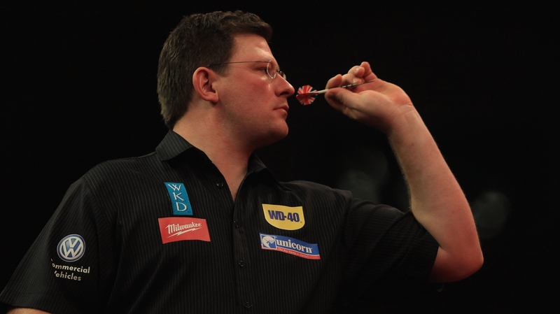 James Wade had to dig deep to beat Darren Webster