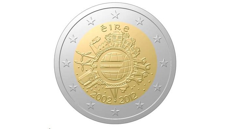 New coin issued to celebrate ten years of the euro