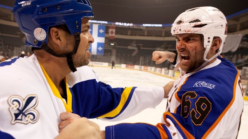 A fight where a game breaks out