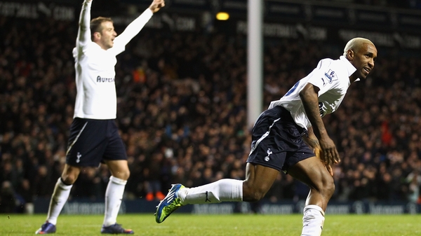 Jermain Defoe - The Tottenham striker grabbed the only goal of the game
