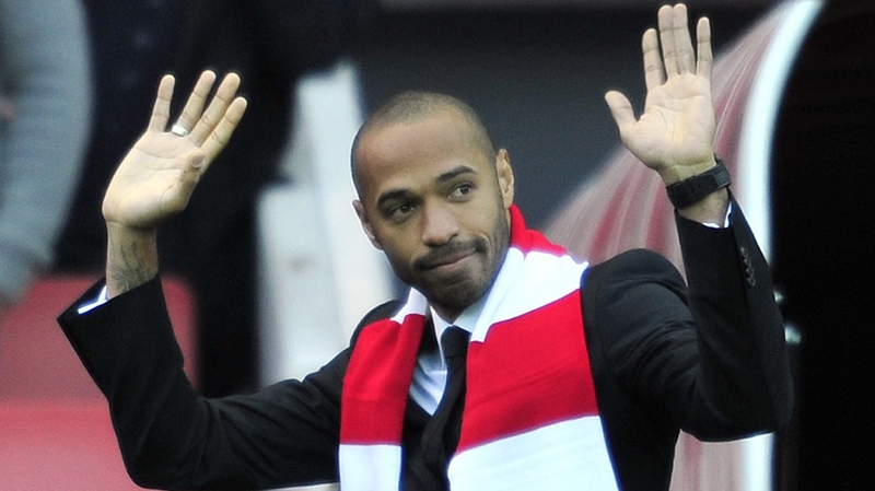 Thierry Henry returned to Arsenal in 2012