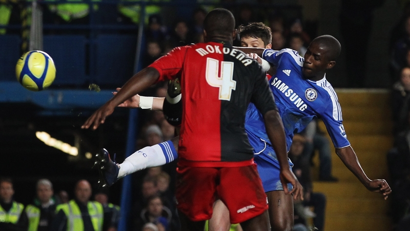 Ramires nets the first of his brace against Portsmouth