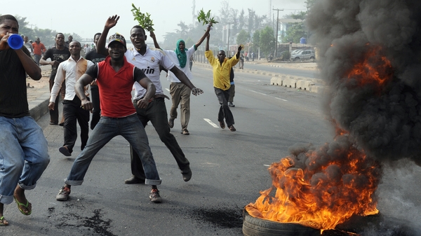 Nationwide strike to protest against the cutting of fuel subsidies
