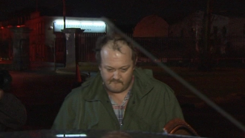 Gerard Vollrath leaves court tonight