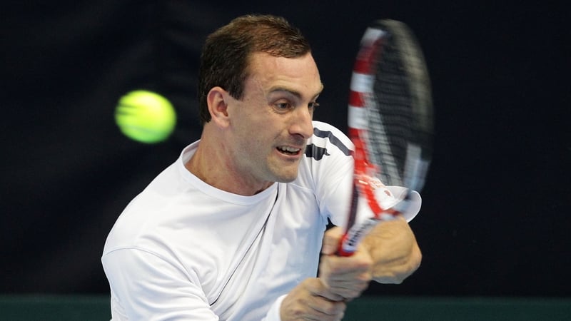 Conor Niland was beaten by Marton Fucsovics