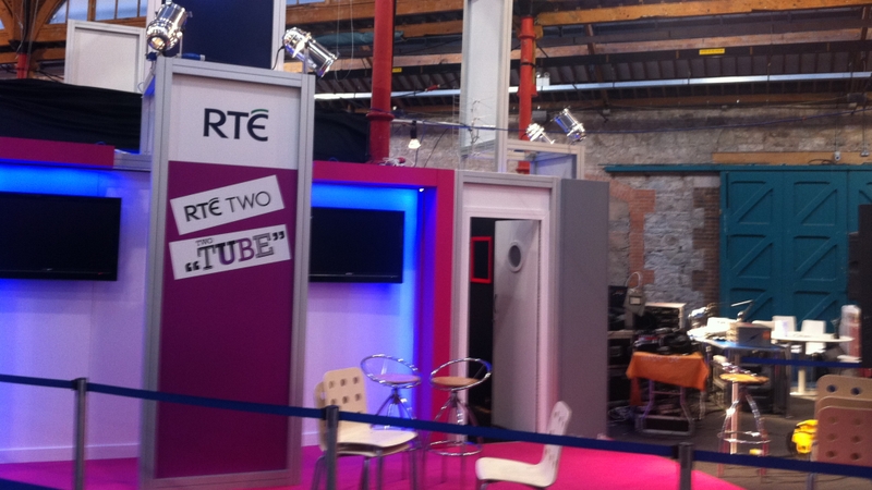 The calm before the storm - The exhibitors' hall Wednesday afternoon