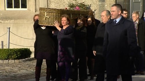 Humanist service for Mary Raftery in Dublin