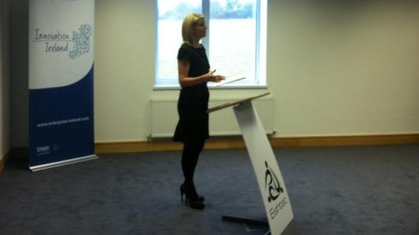 Heather Reynolds speaking at the launch
