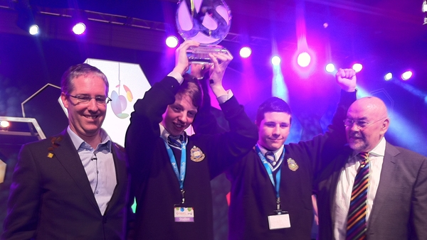 Last year's winners Mark Kelly and Eric Doyle