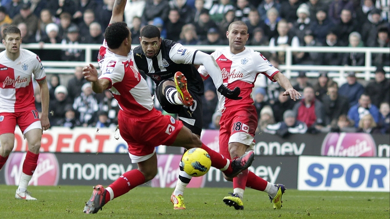 Republic of Ireland striker Leon Best scored the only goal of the game in Newcastle's victory over QPR