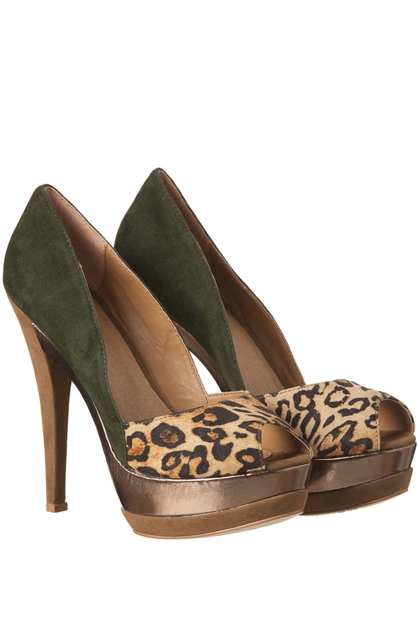 Leopard Print Heels